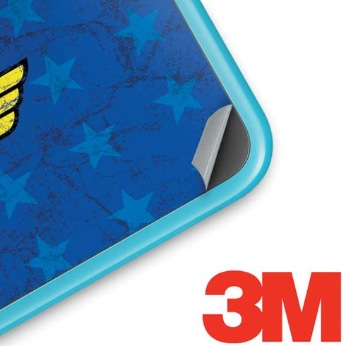 DC Comics Wonder Woman Emblem on Flag Nintendo 2DS XL (2017) Skin